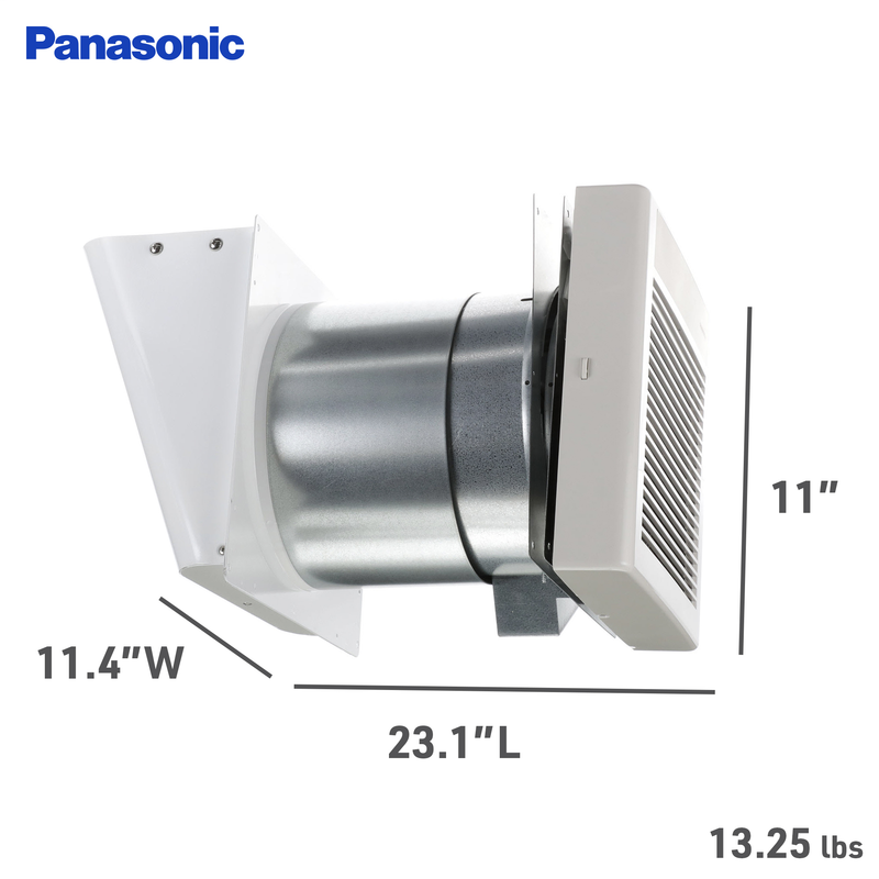 Load image into Gallery viewer, Panasonic WhisperWall Ventilation Fan, Quiet Air Flow, Long Lasting, Easy to Install, Code Compliant, Energy Star Certified, White  FV-08WQ1
