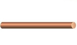 #8 Bare solid copper wire