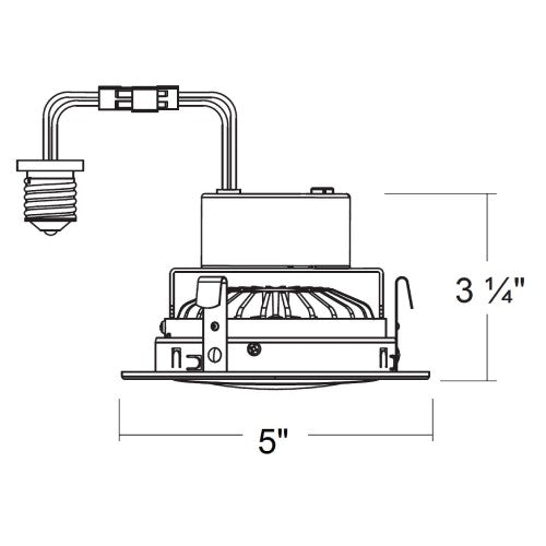 Load image into Gallery viewer, LED 4&quot; ADJUSTABLE  RETROFIT KIT JET
