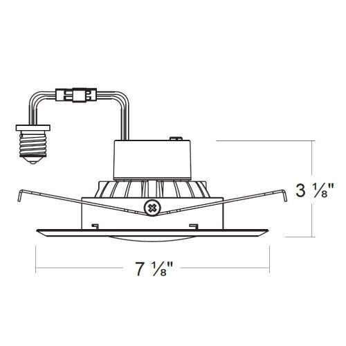 Load image into Gallery viewer, LED 6&quot; RETROFIT KIT ADJUSTABLE JET
