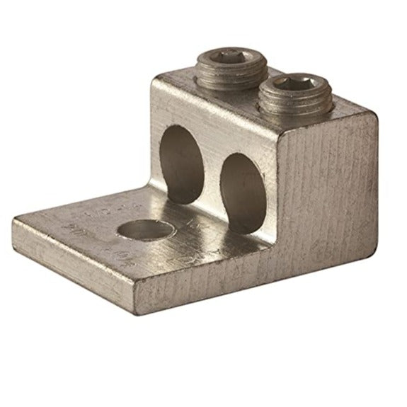 #2/0 ALUMINUM 2-GANG LUG