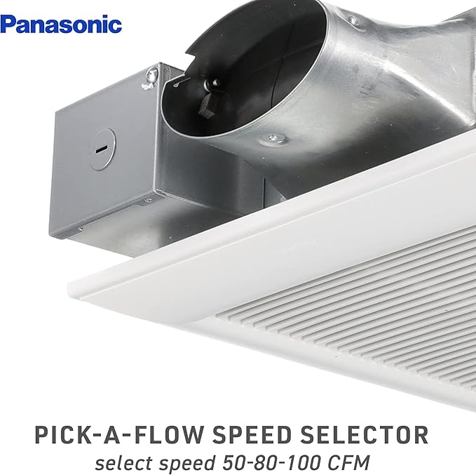 Load image into Gallery viewer, Panasonic  WhisperValue DC Energy-Saving Bathroom Ventilation Fan FV0510VS1
