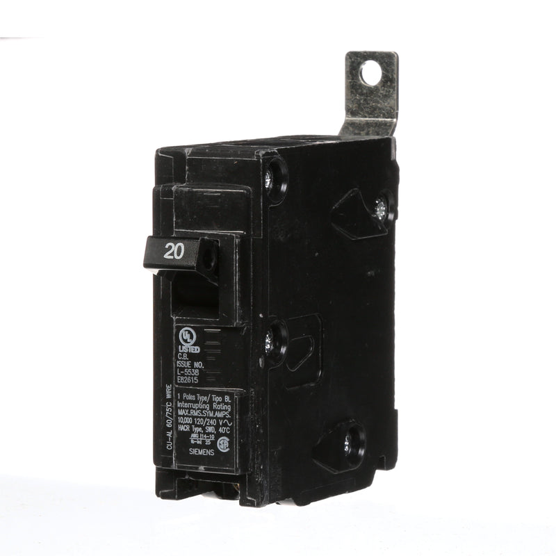 Load image into Gallery viewer, Siemens  1-Pole 20 Amp 120 Volt 10 K Circuit Breaker B120
