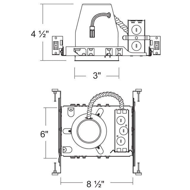 Load image into Gallery viewer, Lithonia Lighting 3&quot; Led  New Construction  Can LD3IC
