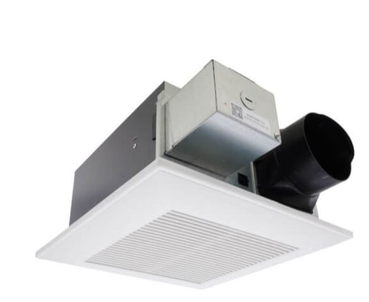 Panasonic WhisperFit DC, Pick-A-Flow 50/80/110 CFM Energy Star Quiet Ceiling Bathroom Exhaust Fan FV0511VF1