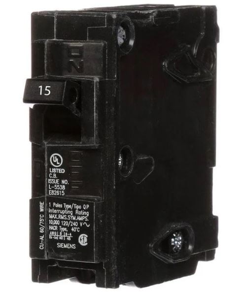 Siemens  15 Amp Circuit Breaker Q115