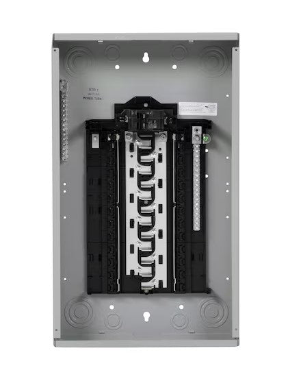 Siemens SN 125-Amp 24-Spaces 24-Circuit Indoor Main Breaker Plug-on Neutral Load Center SN2424B1125