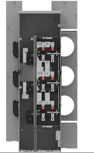 Siemens  Outdoor 125-Amp, 4-Jaw, 3-Position, Ring Type Residential Meter Stack WMM31125