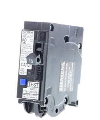 Siemens  15 Amp Arc Fault (AFCI) Breaker QA115AFCN