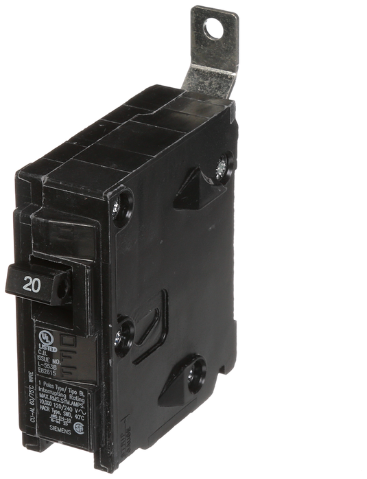 Siemens  1-Pole 20 Amp 120 Volt 10 K Circuit Breaker B120