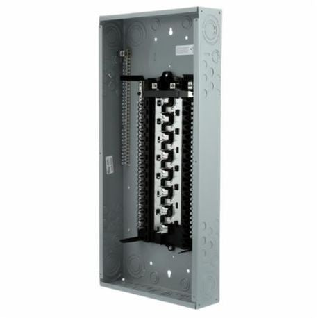 Siemens WireGuide™  ES Series 1-Phase Low Voltage Main Lug Loadcenter With Gray Trim, 120/240 VAC, 125 A S3060L1125AG